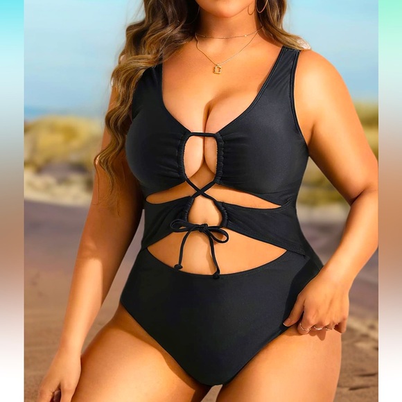 Other - New. Daci Women Cutout One Piece Swimsuits Tummy Control Bathing Suit